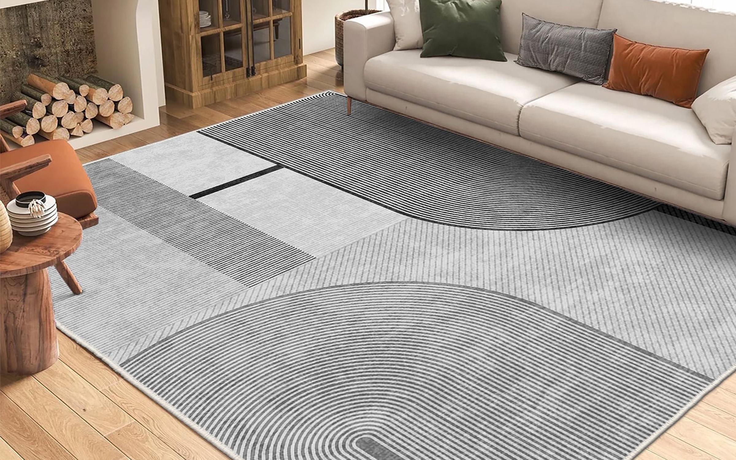 160/230 сm Covor, gri  3